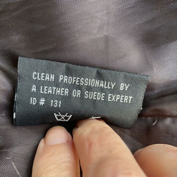 ColeBrook Long Line Genuine Leather Jacket Size S - Picture 15 of 15